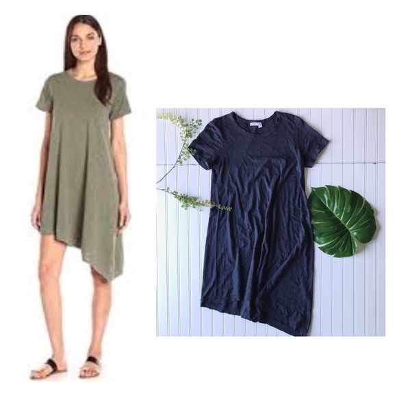 Anthropologie Dresses & Skirts - Anthropologie Wilt Raw slant hem trapeze dres blue